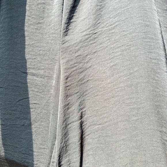 Moon & Meadow black wide leg flowy palazzo pull on pants M - Picture 5 of 5